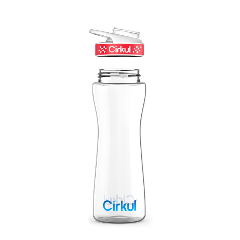 22oz. Plastic Bottle & Comfort Grip Lid kqmcf 2ps8n rn2pb ze4bp