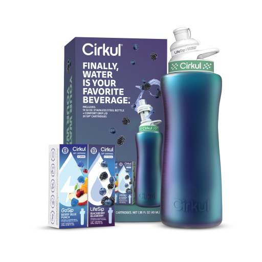 32oz. Chameleon Stainless Steel Bottle Starter Kit gth7y g58m2 8auy6 7mtu3