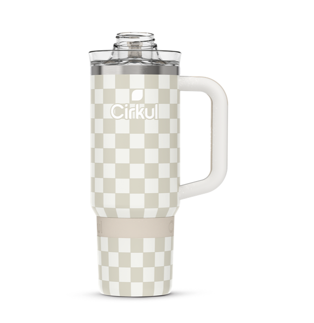 Limited Edition: 30oz. Taupe Tartan Travel StrawSip™ Tumbler nu4xg 9eqb6 mck2c vxu6z