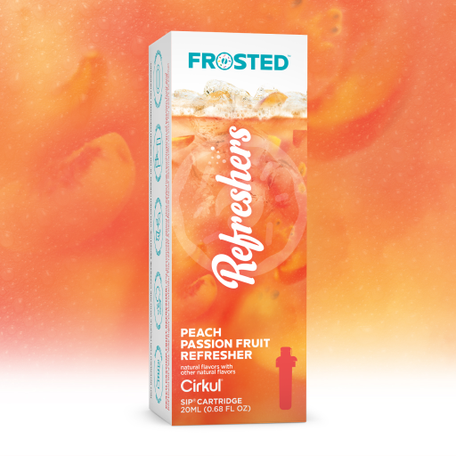 Frosted Peach Passion Fruit Refresher j727w v5ty7 bjjub hyv9m
