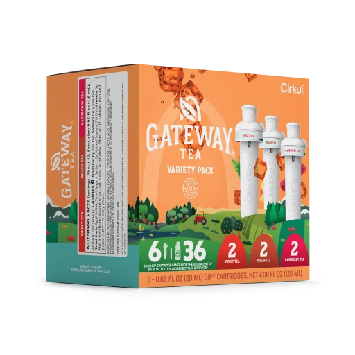 Gateway Tea® 6-Pack Variety Pack yqydy kpnm3 wct9g a6sxd