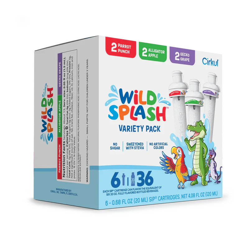 Wild Splash™ 6-Pack Variety Pack 9t5vv 7fhfz sg7mr 2d79t
