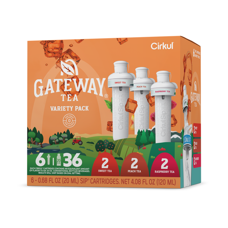 Gateway Tea® 6-Pack Variety Pack yqydy kpnm3 wct9g a6sxd