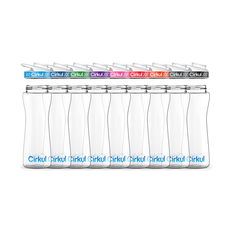 22oz. Plastic Bottle & Comfort Grip Lid kqmcf 2ps8n rn2pb ze4bp