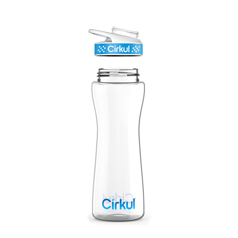 22oz. Plastic Bottle & Comfort Grip Lid kqmcf 2ps8n rn2pb ze4bp