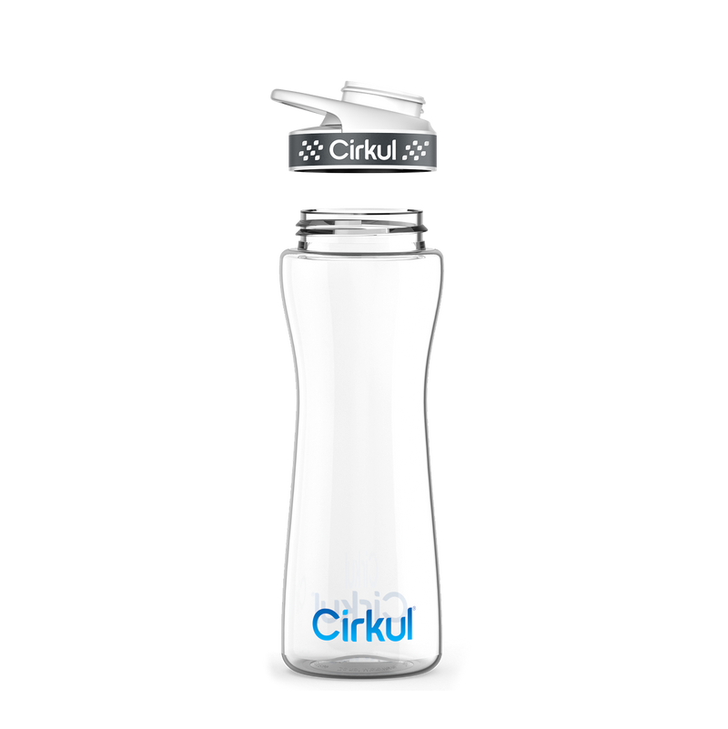 22oz. Plastic Bottle & Comfort Grip Lid kqmcf 2ps8n rn2pb ze4bp