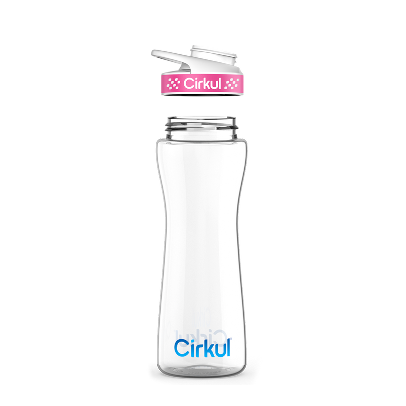 22oz. Plastic Bottle & Comfort Grip Lid kqmcf 2ps8n rn2pb ze4bp