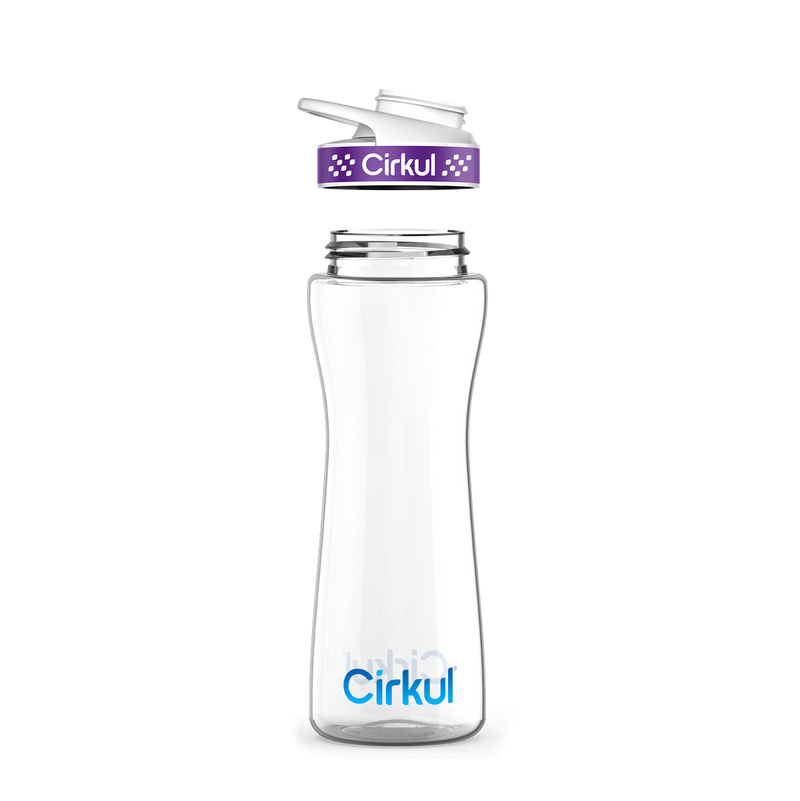 22oz. Plastic Bottle & Comfort Grip Lid kqmcf 2ps8n rn2pb ze4bp