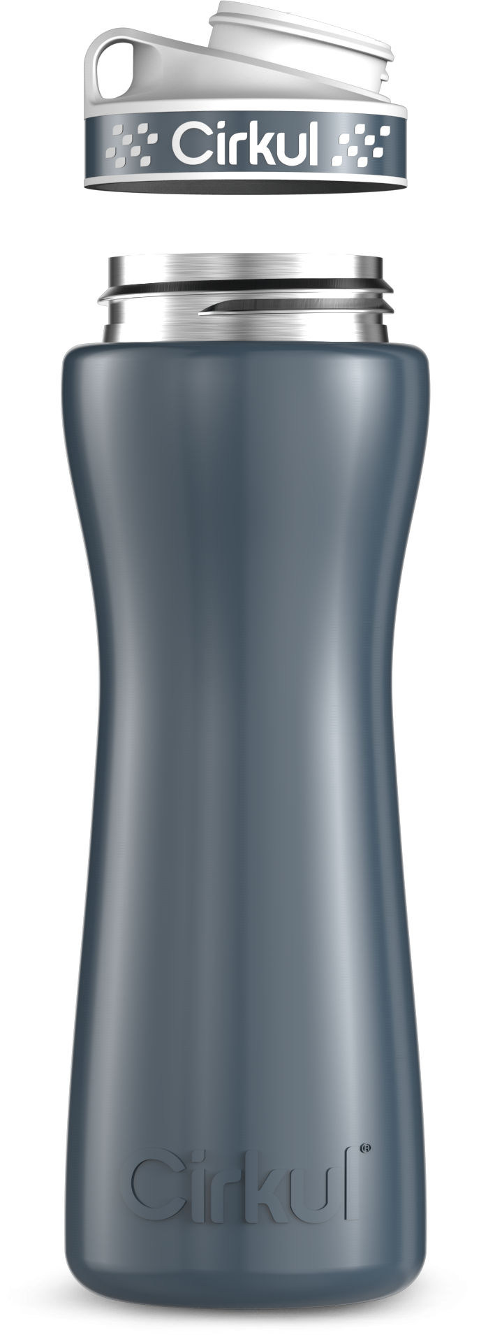 Custom 22oz. Stainless Steel Bottle & Comfort Grip Lid ertwg juxbk d8q2d x69ap