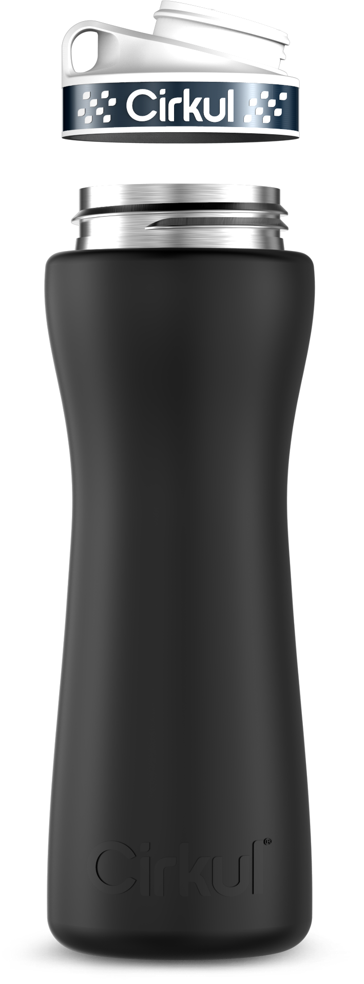 Custom 22oz. Stainless Steel Bottle & Comfort Grip Lid ertwg juxbk d8q2d x69ap