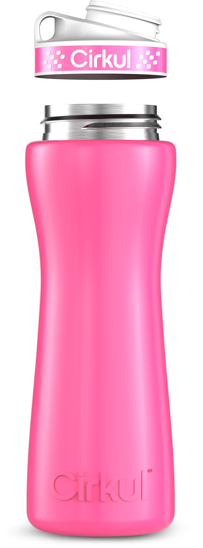 Custom 22oz. Stainless Steel Bottle & Comfort Grip Lid ertwg juxbk d8q2d x69ap