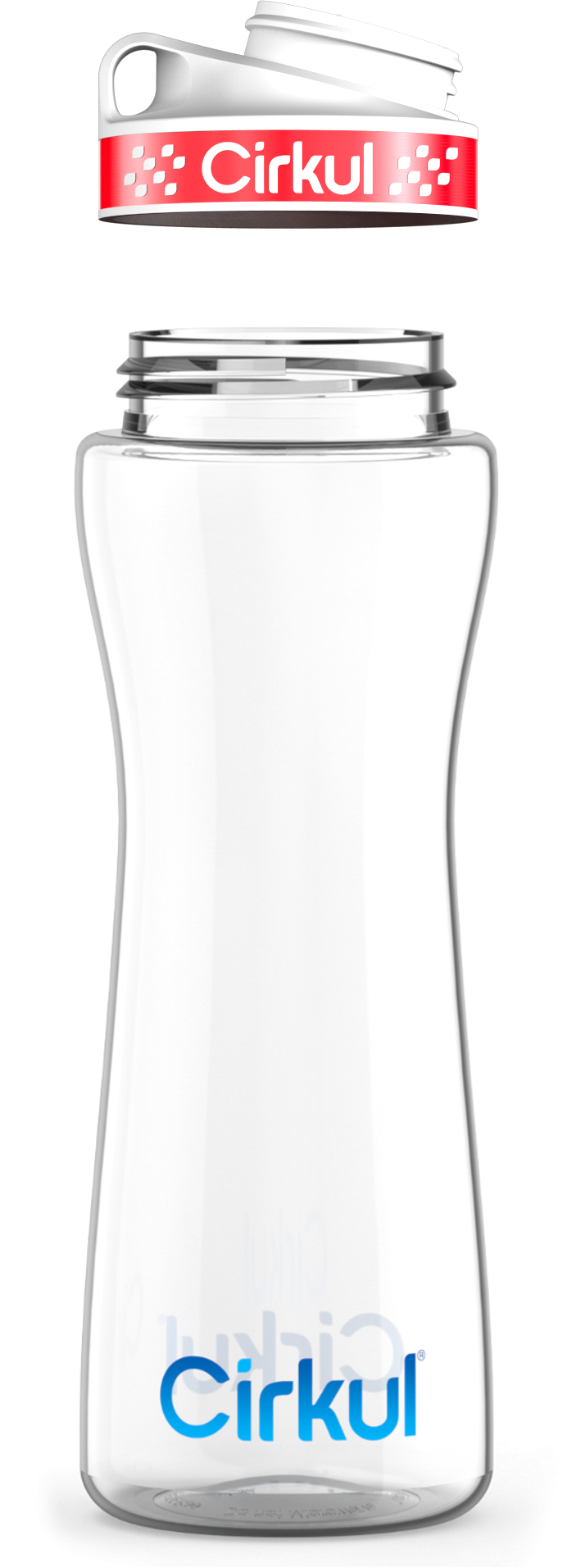Custom 22oz. Plastic Bottle & Comfort Grip Lid vj36v 7suuq hz7bd ccem9