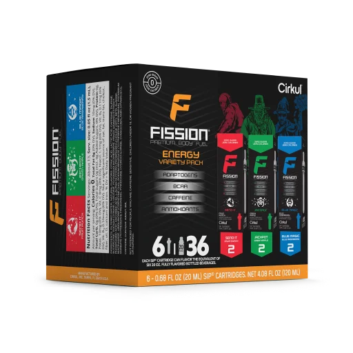 Fission® 6-Pack Variety Pack 3hfyw j8uar 9afue 96a9v